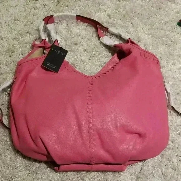 Lodis Whipstitch Leather Tote - Picture 1 of 6